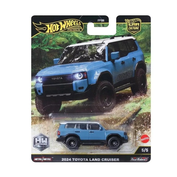Hot Wheels Car Culture 2025 "HW Off Road" H Case 10 Cars, FPY86-961H Seal Case - Picture 5 of 9